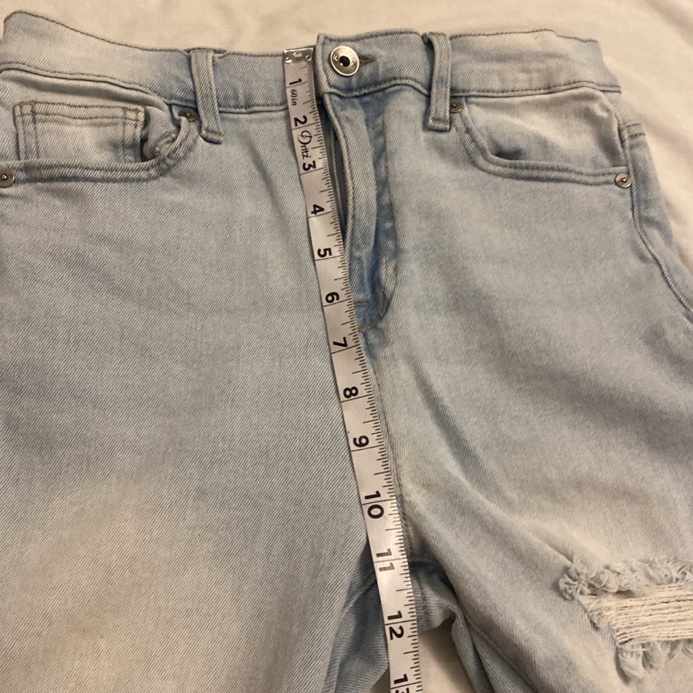 Kendall & Kylie The Icon High Rise Straight Leg Jeans Size 7 - Picture 8 of 12